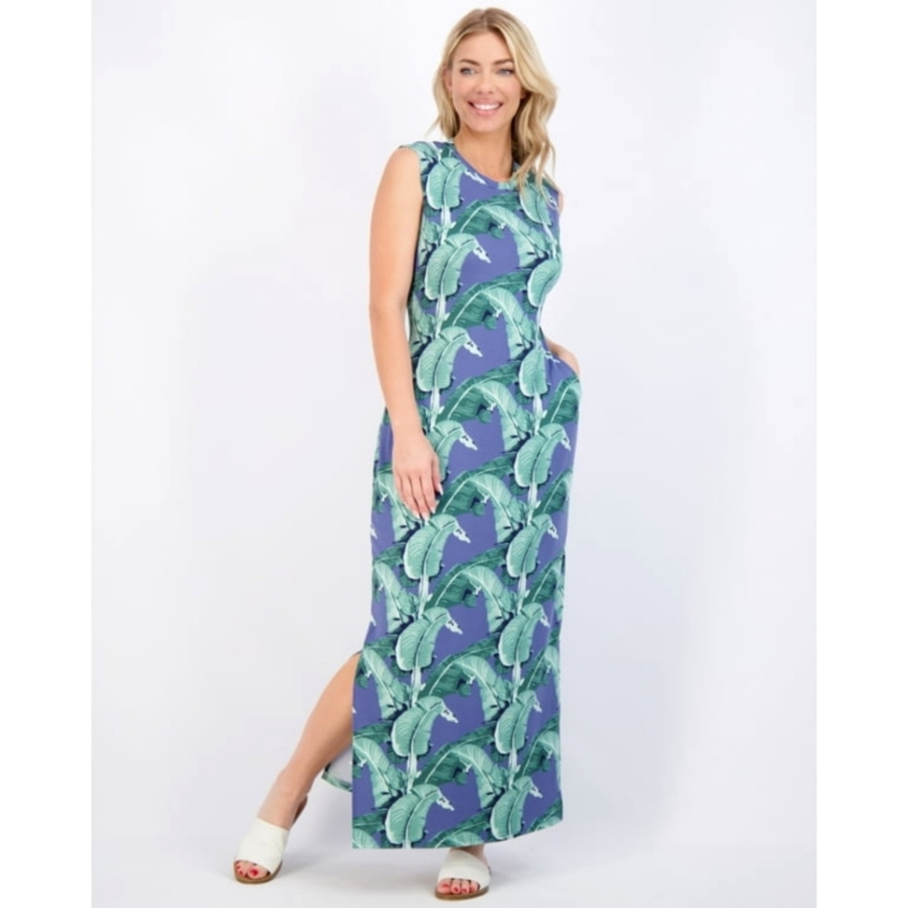 REAL ESSENTIALS Long Tank Maxi w/Pockets